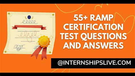 how hard is the ramp certification test|www.ramp certification.com.